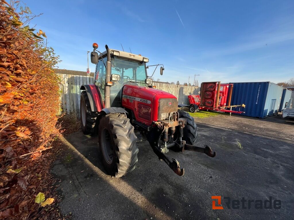 MASSEY FERGUSON MF 4355 4WD med HEVA frontlift. - Tractor: afbeelding 2 MASSEY FERGUSON MF 4355 4WD med HEVA frontlift. - Tractor: afbeelding 2