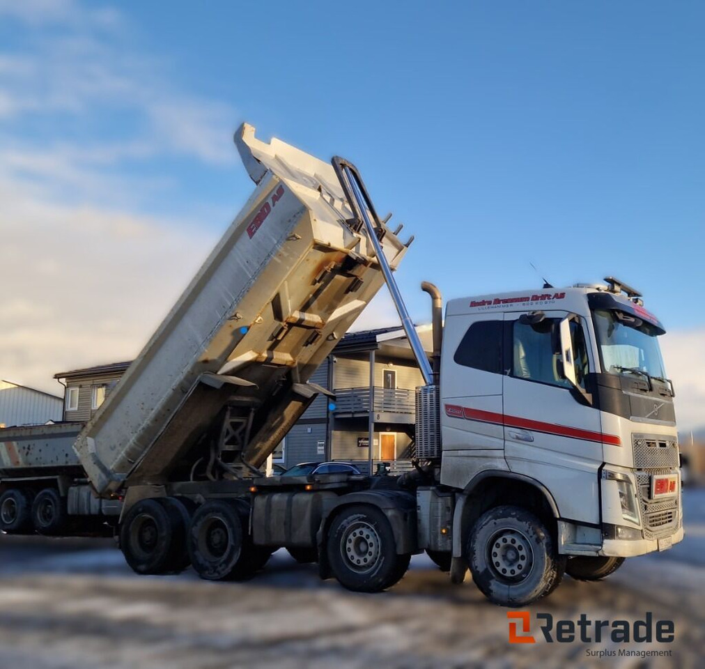 Robust og klar tippbil – Volvo FH16 650 8x4 med tipp og hengeropplegg - Kipper vrachtwagen: afbeelding 3 Robust og klar tippbil – Volvo FH16 650 8x4 med tipp og hengeropplegg - Kipper vrachtwagen: afbeelding 3