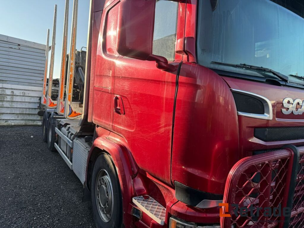 Houttransport Scania R580 LB 6x4 Timmer bil/ Timber Truck: afbeelding 10