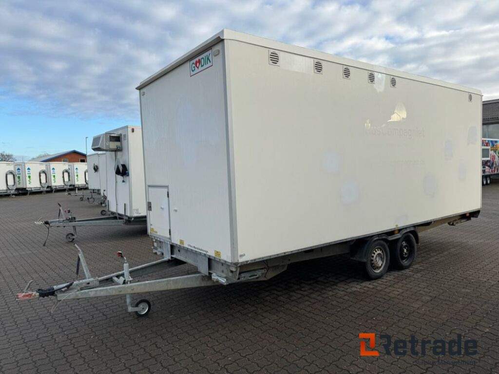 Scanvogn 1400, 6 Pers. Mandskabsvogn (A0025178) - Wooncontainer, Aanhanger: afbeelding 1 Scanvogn 1400, 6 Pers. Mandskabsvogn (A0025178) - Wooncontainer, Aanhanger: afbeelding 1