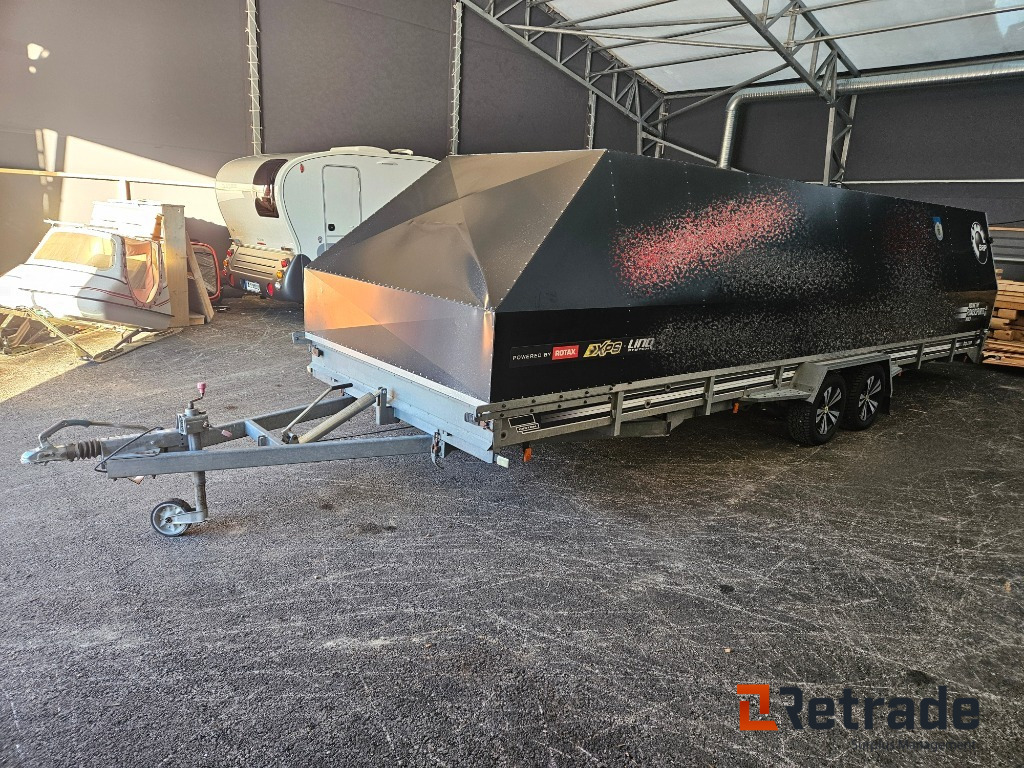 Släpvagn 4P North Grade 750 - Gesloten aanhangwagen: afbeelding 1 Släpvagn 4P North Grade 750 - Gesloten aanhangwagen: afbeelding 1