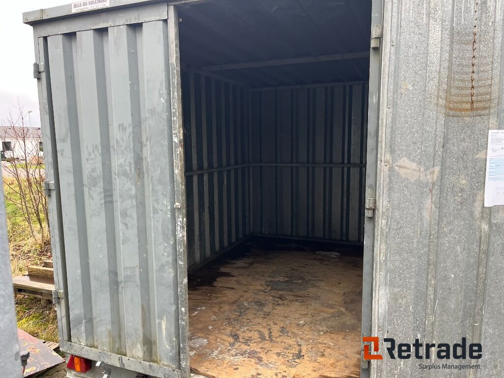 Gesloten aanhangwagen Trailer Variant Lukket Materiale trailer METAL: afbeelding 6 Gesloten aanhangwagen Trailer Variant Lukket Materiale trailer METAL: afbeelding 6