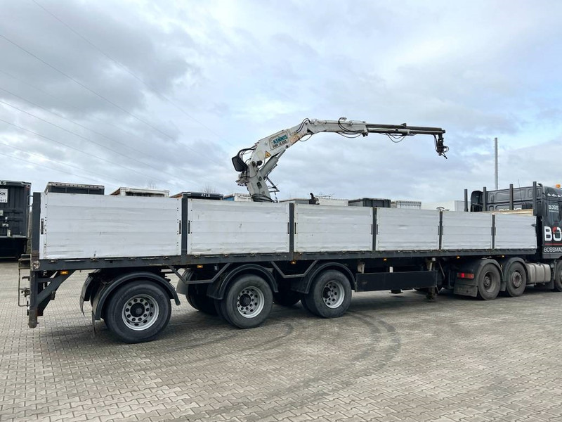 Pacton T3-003 Brick Trailer - Kennis 16000-R Crane - Vlakke/ Open oplegger: afbeelding 4 Pacton T3-003 Brick Trailer - Kennis 16000-R Crane - Vlakke/ Open oplegger: afbeelding 4