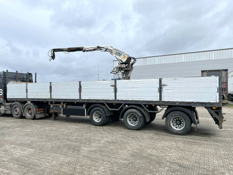 Pacton T3-003 Brick Trailer - Kennis 16000-R Crane - Vlakke/ Open oplegger: afbeelding 2 Pacton T3-003 Brick Trailer - Kennis 16000-R Crane - Vlakke/ Open oplegger: afbeelding 2