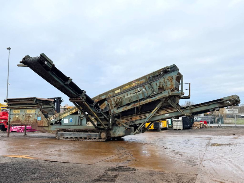 Powerscreen Chieftain 1800 - German Machine / Good Condition! - Zeefinstallatie: afbeelding 1 Powerscreen Chieftain 1800 - German Machine / Good Condition! - Zeefinstallatie: afbeelding 1