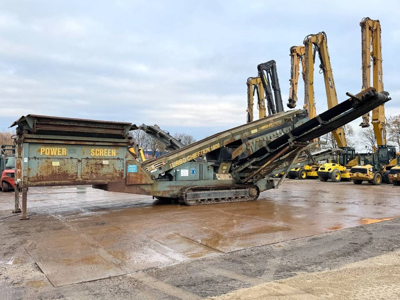 Powerscreen Chieftain 1800 - German Machine / Good Condition! - Zeefinstallatie: afbeelding 2 Powerscreen Chieftain 1800 - German Machine / Good Condition! - Zeefinstallatie: afbeelding 2