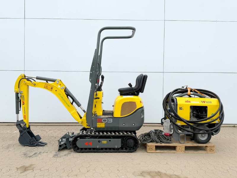 WACKER NEUSON 803 Dual Power - New / Unused / Hydr Undercarriage - Minigraafmachine: afbeelding 1 WACKER NEUSON 803 Dual Power - New / Unused / Hydr Undercarriage - Minigraafmachine: afbeelding 1