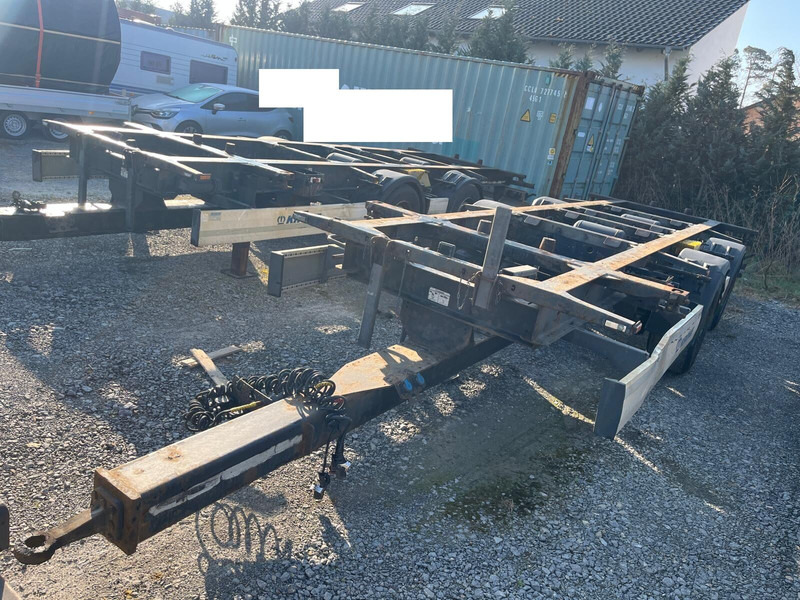 Krone Fahrgestell BDF ZZ 18XF0 DC07CLNF - Chassis aanhangwagen: afbeelding 1 Krone Fahrgestell BDF ZZ 18XF0 DC07CLNF - Chassis aanhangwagen: afbeelding 1
