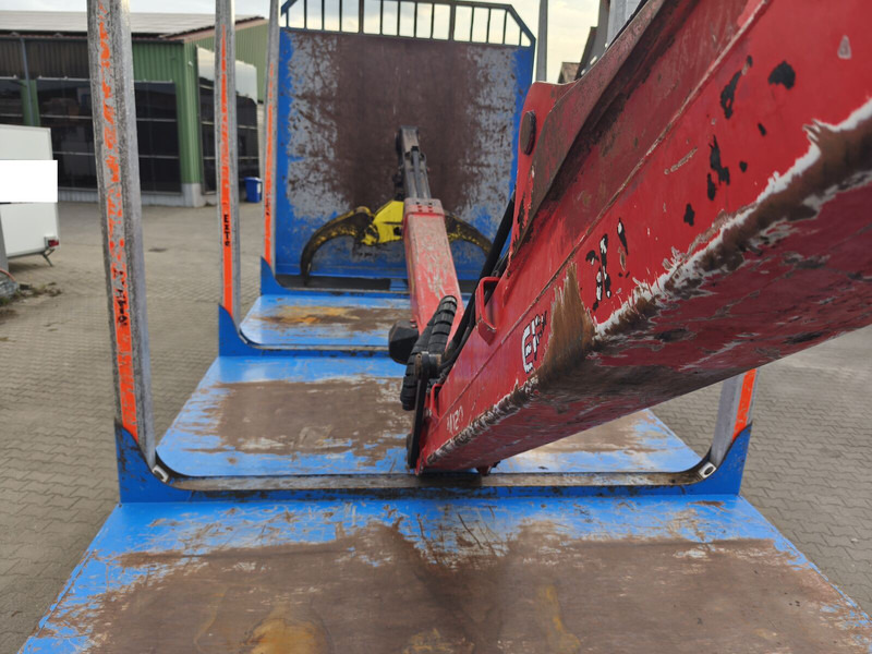 Houttransport, Kraanwagen MAN TGX 26.500 Holz-LKW Euro6 6x4 Holztransporter m Palfinger (16): afbeelding 10