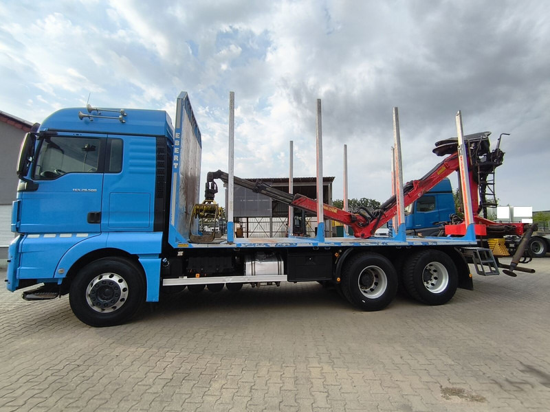 MAN TGX 26.500 Holz-LKW Euro6 6x4 Holztransporter m Palfinger (16) - Houttransport, Kraanwagen: afbeelding 5 MAN TGX 26.500 Holz-LKW Euro6 6x4 Holztransporter m Palfinger (16) - Houttransport, Kraanwagen: afbeelding 5