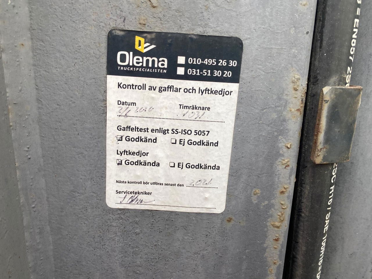 Heftruck Dantruck 6009 - 6T - 1 Owner - Fresh - Duplex 6009 - 6T - 1 Owner - Fresh - Dupl: afbeelding 11