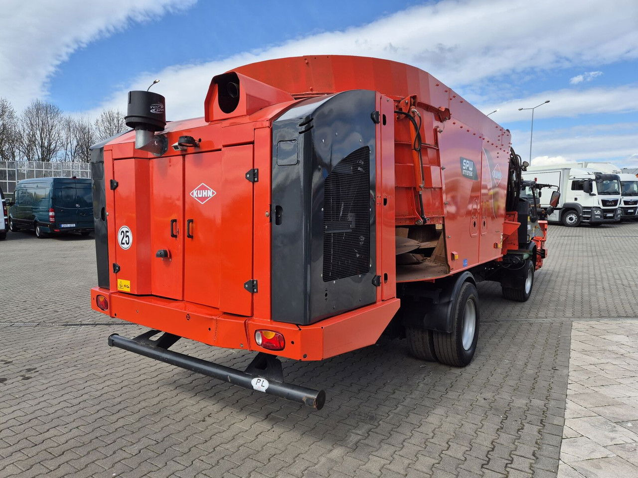 Voermengwagen Kuhn SPW 22 Intense /feed wagon/ 1 Owner / NEW Service SPW 22 Intense /feed wago: afbeelding 10