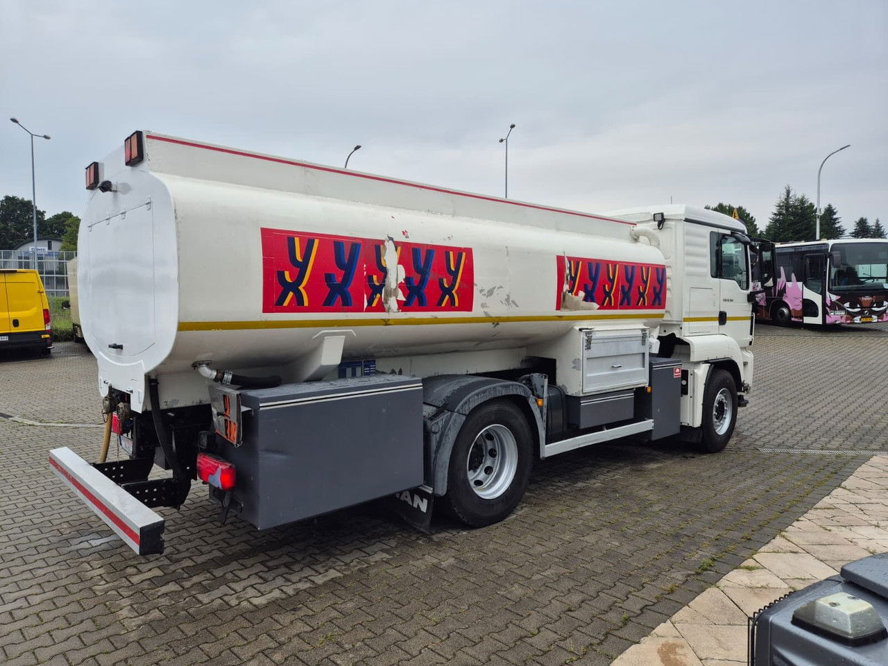 Tankwagen MAN TGS 18.360 OIL Transport / Good Condition: afbeelding 7