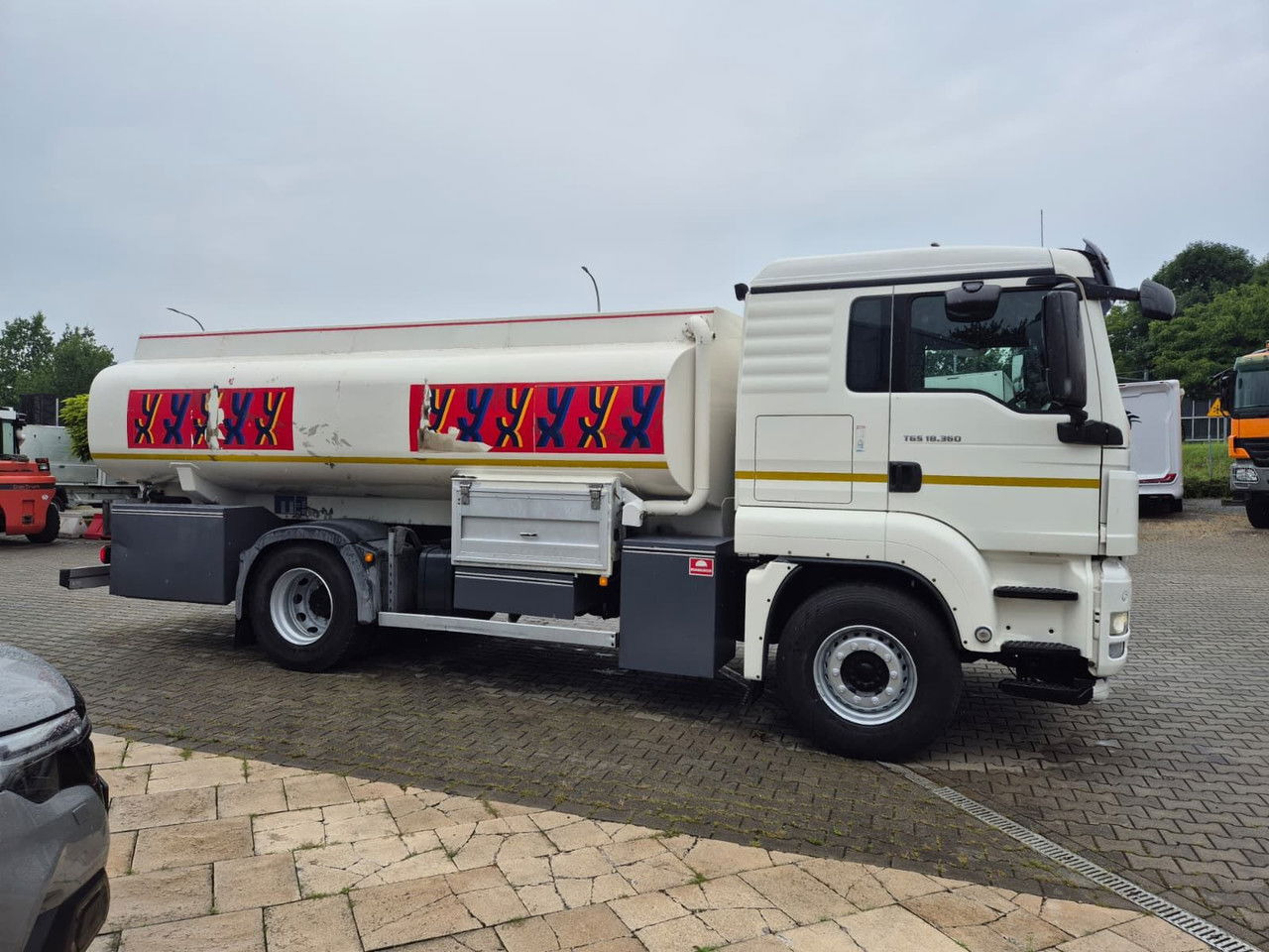 Tankwagen MAN TGS 18.360 OIL Transport / Good Condition: afbeelding 6