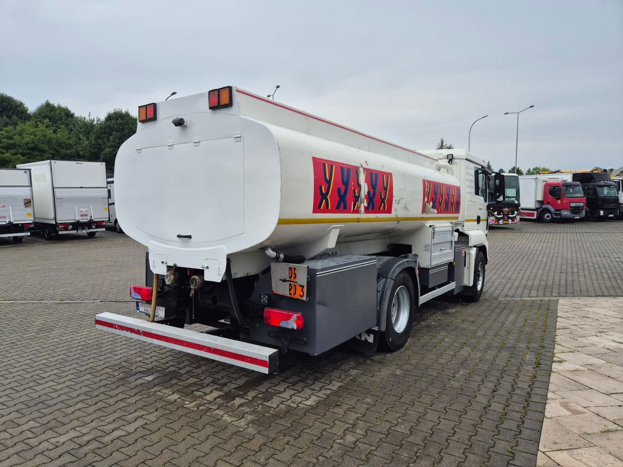 Tankwagen MAN TGS 18.360 OIL Transport / Good Condition: afbeelding 9