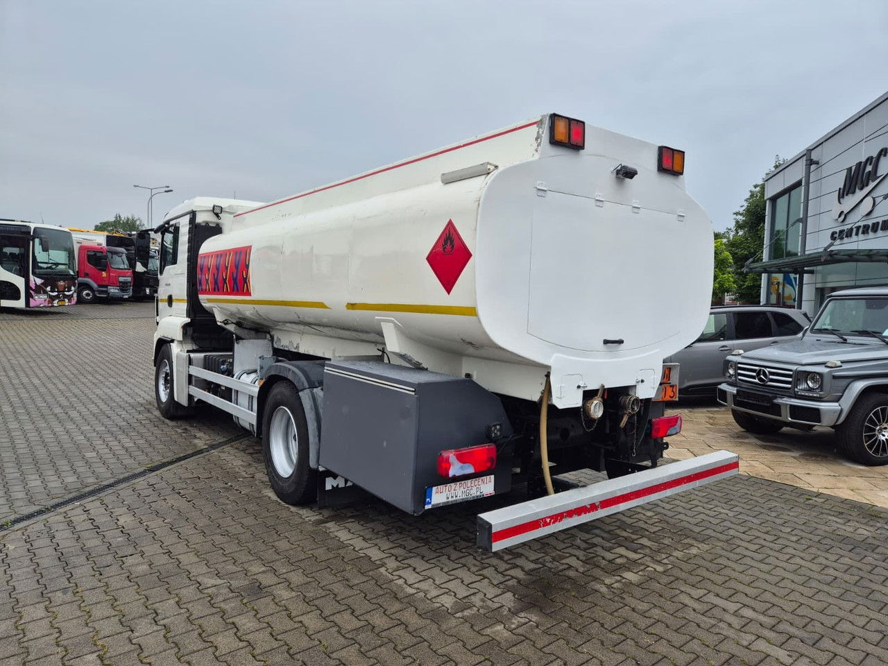 Tankwagen MAN TGS 18.360 OIL Transport / Good Condition: afbeelding 12