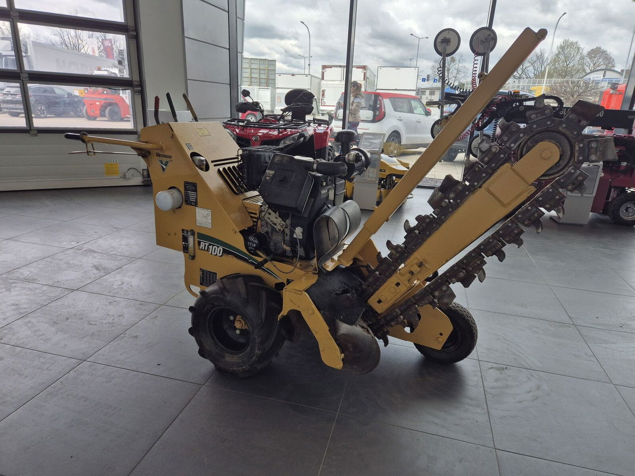 Vermeer RT 100 / Trench SAW / Mini Chain Excavator / IDE AL FOR Cables - Sleuvengraver: afbeelding 3 Vermeer RT 100 / Trench SAW / Mini Chain Excavator / IDE AL FOR Cables - Sleuvengraver: afbeelding 3