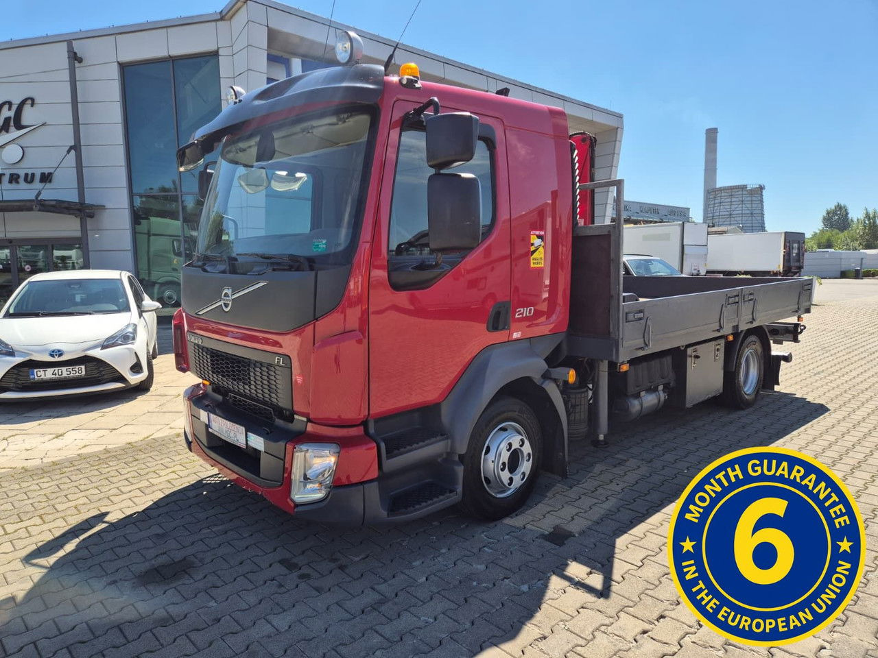 Volvo FL 210 1 Owner / LOW KM / Fassi - Vrachtwagen met open laadbak, Kraanwagen: afbeelding 1 Volvo FL 210 1 Owner / LOW KM / Fassi - Vrachtwagen met open laadbak, Kraanwagen: afbeelding 1