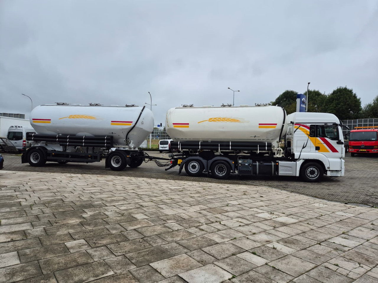 Vrachtwagen MAN TGS 26.480 Spritzer / 1 Owner /for transporting bulk materials: afbeelding 9 Vrachtwagen MAN TGS 26.480 Spritzer / 1 Owner /for transporting bulk materials: afbeelding 9