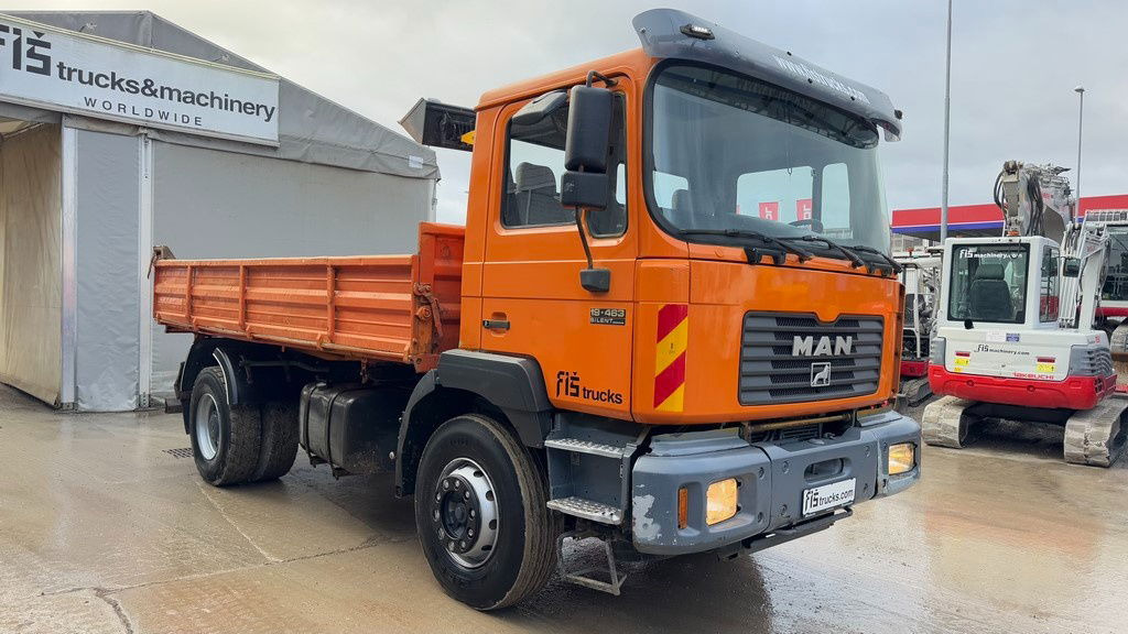 MAN 19.463 4x2 tipper - spring - Kipper vrachtwagen: afbeelding 3 MAN 19.463 4x2 tipper - spring - Kipper vrachtwagen: afbeelding 3
