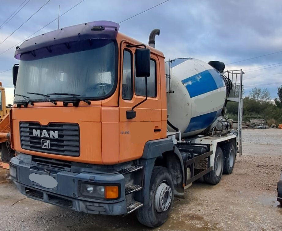 MAN FE 410A 6x4 mixer - 7m3 - euro 3 - Betonmixer: afbeelding 1 MAN FE 410A 6x4 mixer - 7m3 - euro 3 - Betonmixer: afbeelding 1