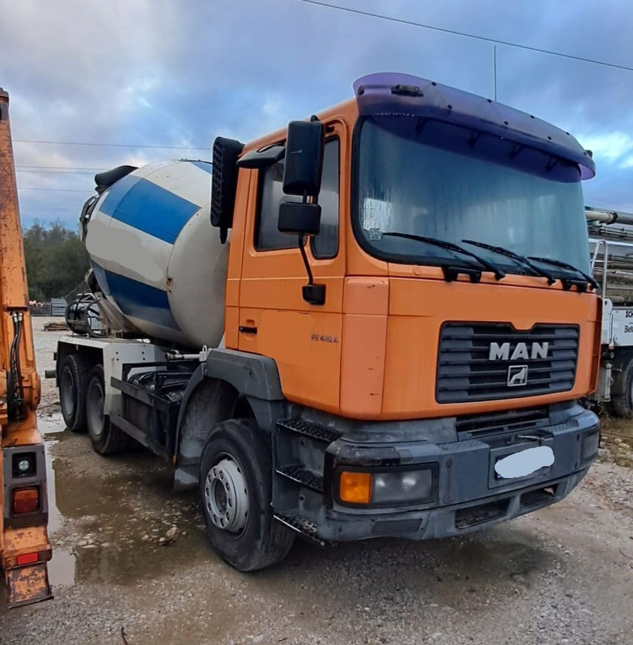 MAN FE 410A 6x4 mixer - 7m3 - euro 3 - Betonmixer: afbeelding 2 MAN FE 410A 6x4 mixer - 7m3 - euro 3 - Betonmixer: afbeelding 2