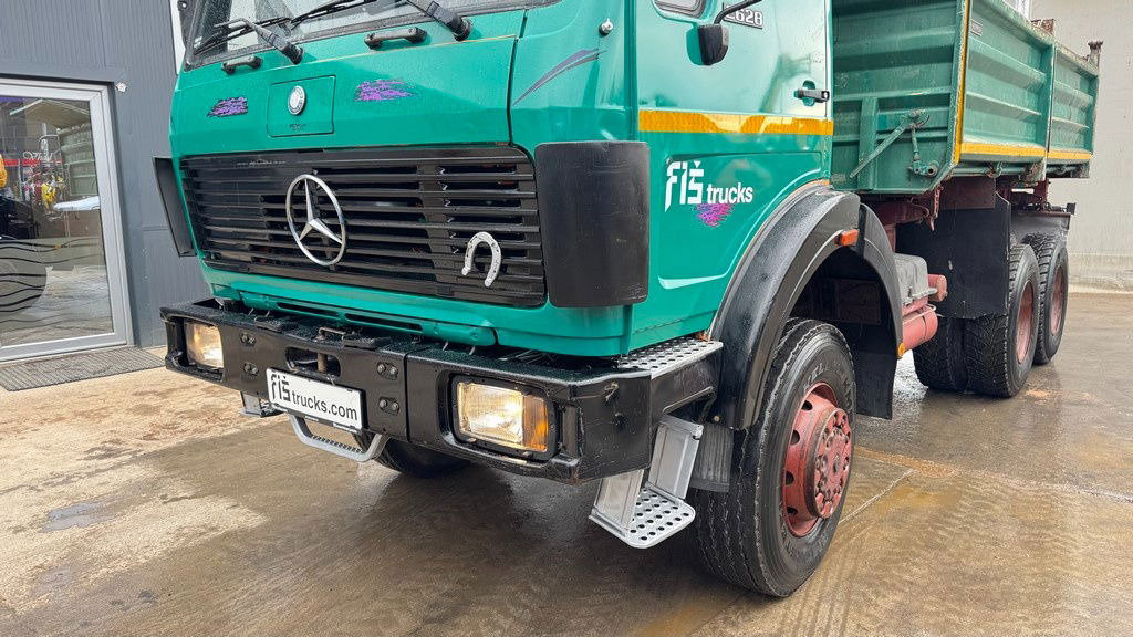 Mercedes-Benz 2628 AK 6x6 meiller tipper - V8 - Kipper vrachtwagen: afbeelding 2 Mercedes-Benz 2628 AK 6x6 meiller tipper - V8 - Kipper vrachtwagen: afbeelding 2