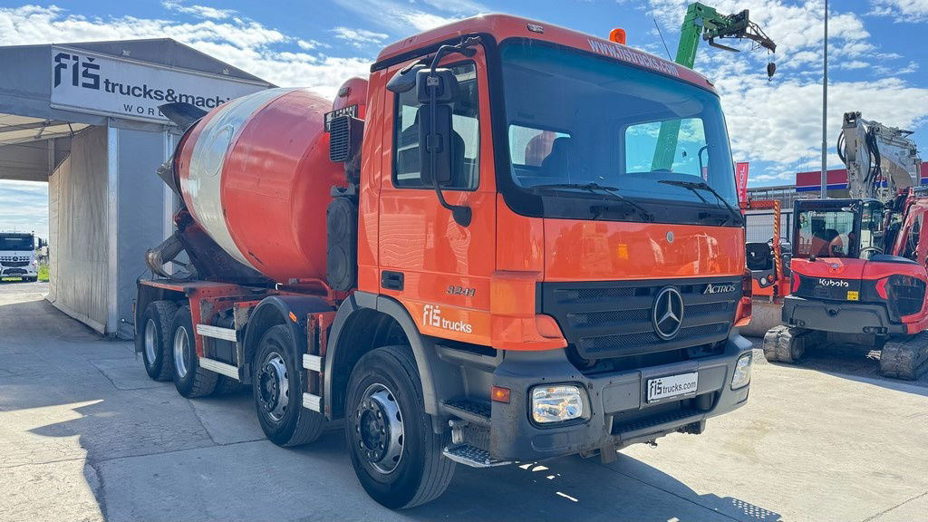 Mercedes-Benz Actros 3241 8x4 mixer 9m3 - Betonmixer: afbeelding 3 Mercedes-Benz Actros 3241 8x4 mixer 9m3 - Betonmixer: afbeelding 3
