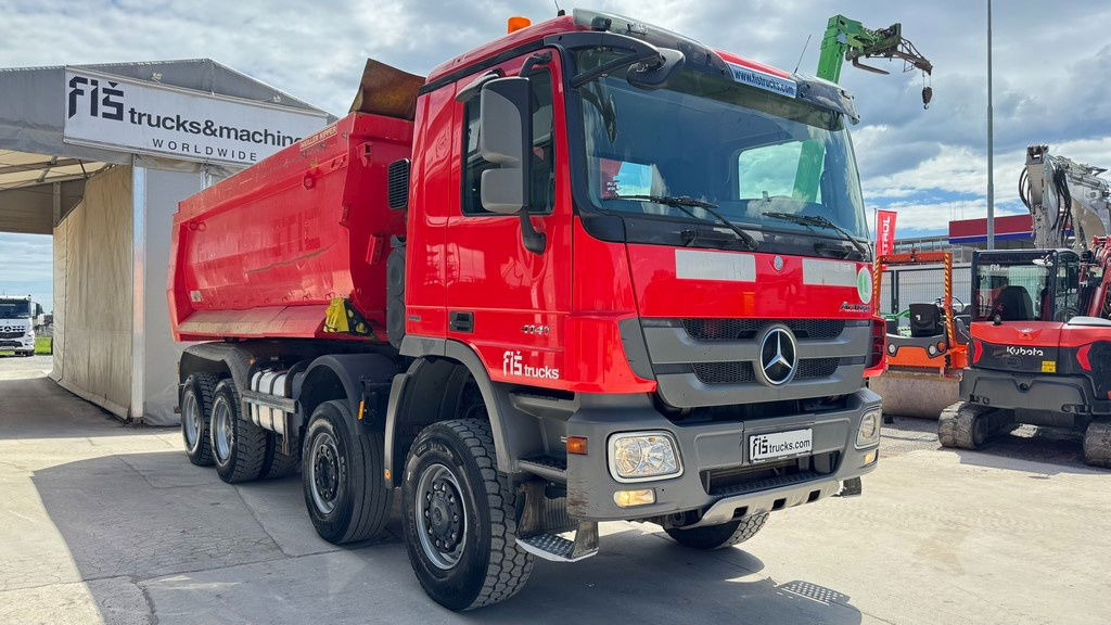 Mercedes-Benz Actros 4141 K 8x6 meiller mulda tipper - air condition - Kipper vrachtwagen: afbeelding 3 Mercedes-Benz Actros 4141 K 8x6 meiller mulda tipper - air condition - Kipper vrachtwagen: afbeelding 3