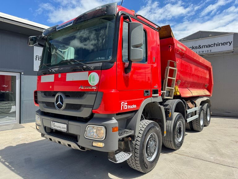 Mercedes-Benz Actros 4141 K 8x6 meiller mulda tipper - air condition - Kipper vrachtwagen: afbeelding 1 Mercedes-Benz Actros 4141 K 8x6 meiller mulda tipper - air condition - Kipper vrachtwagen: afbeelding 1