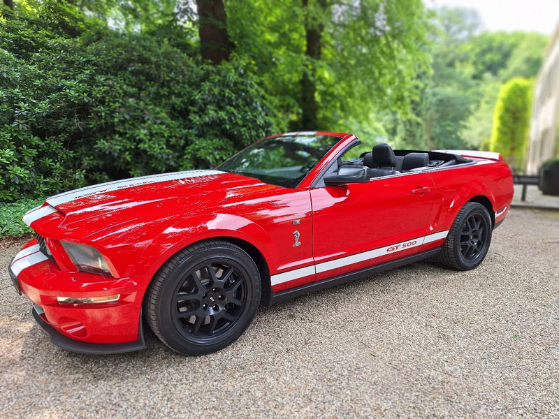 Ford Mustang Original SHELBY COBRA 5.4 V8 gt500 cabrio - Personenwagen: afbeelding 1 Ford Mustang Original SHELBY COBRA 5.4 V8 gt500 cabrio - Personenwagen: afbeelding 1