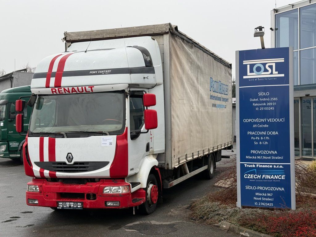 Renault Midlum 280.12 EURO 4 - Schuifzeilen vrachtwagen: afbeelding 1 Renault Midlum 280.12 EURO 4 - Schuifzeilen vrachtwagen: afbeelding 1