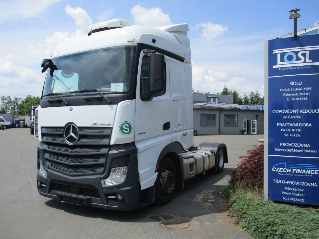 Mercedes-Benz 1845 Actros EURO 6 MEGA/lowdeck - Trekker: afbeelding 1 Mercedes-Benz 1845 Actros EURO 6 MEGA/lowdeck - Trekker: afbeelding 1