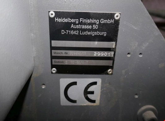 2nd folding unit Heidelberg Stahlfolder Topline TD 66-4-T - Vouwmachine: afbeelding 2 2nd folding unit Heidelberg Stahlfolder Topline TD 66-4-T - Vouwmachine: afbeelding 2