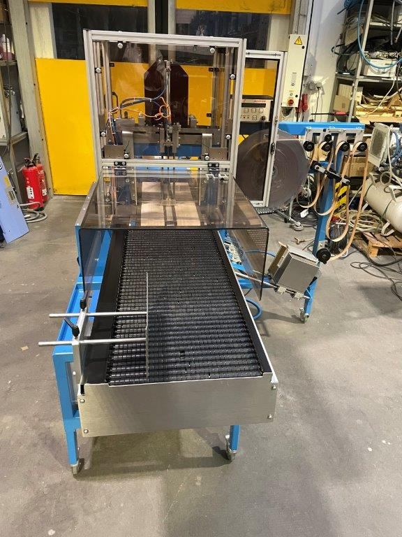 ATS Tanner UltraSonic US 2000-AB transit banding machine with pneumatic product hold-down and infeed roller table - Verpakkingsmachine: afbeelding 4 ATS Tanner UltraSonic US 2000-AB transit banding machine with pneumatic product hold-down and infeed roller table - Verpakkingsmachine: afbeelding 4