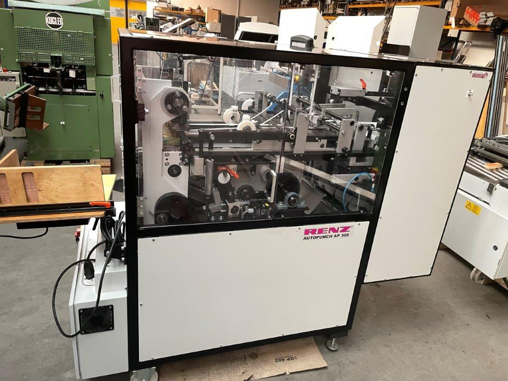 AUTOMATIC PUNCH RENZ AP 360 V4 Manual - Drukmachine: afbeelding 2 AUTOMATIC PUNCH RENZ AP 360 V4 Manual - Drukmachine: afbeelding 2