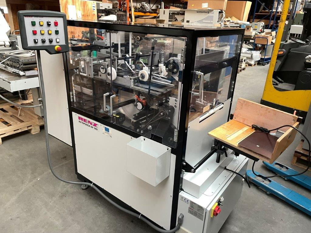 AUTOMATIC PUNCH RENZ AP 360 V4 Manual - Drukmachine: afbeelding 1 AUTOMATIC PUNCH RENZ AP 360 V4 Manual - Drukmachine: afbeelding 1