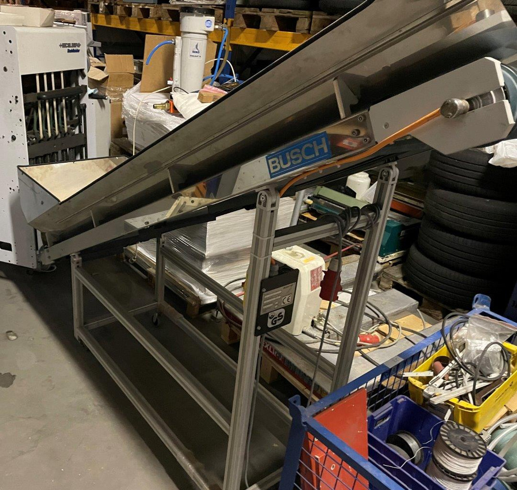Chip conveyor - chip conveyor Buschgraph Busch SF 145-50 P - Lopende band: afbeelding 1 Chip conveyor - chip conveyor Buschgraph Busch SF 145-50 P - Lopende band: afbeelding 1