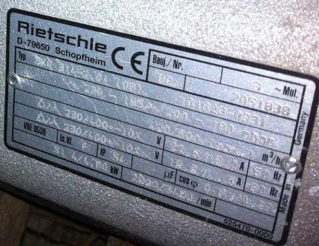 Elmo-Rietschle Side Channel Compressor Blower SKG 314-2 - Luchtcompressor: afbeelding 2 Elmo-Rietschle Side Channel Compressor Blower SKG 314-2 - Luchtcompressor: afbeelding 2