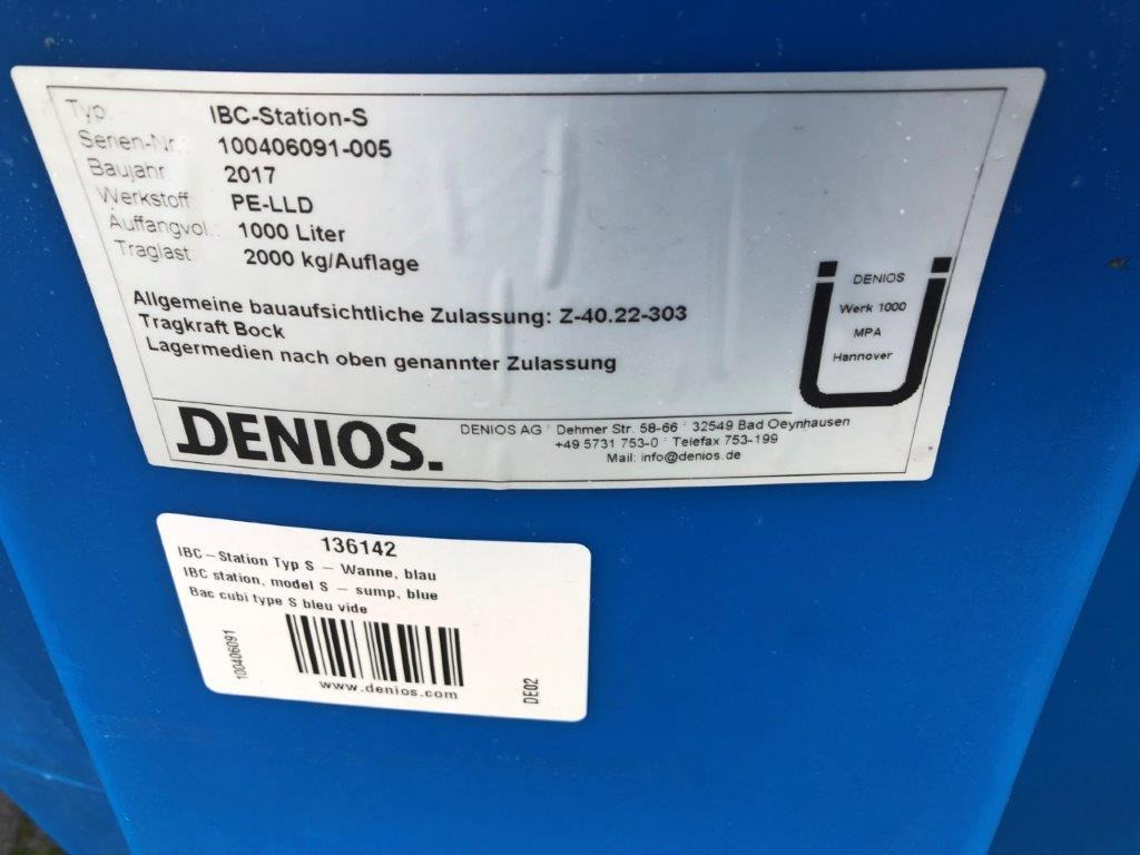 Hazardous material storage Denios PSE-4 450 liters - Opslagtank: afbeelding 2 Hazardous material storage Denios PSE-4 450 liters - Opslagtank: afbeelding 2