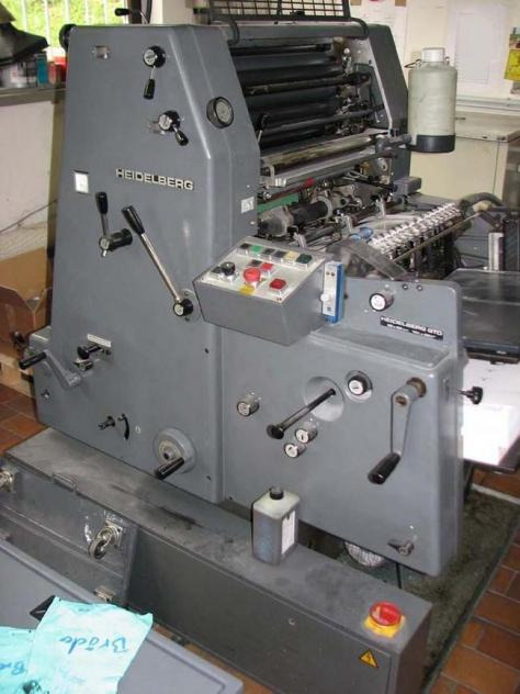 Heidelberg GTO 52 single-color offset press - Offset drukpers: afbeelding 1 Heidelberg GTO 52 single-color offset press - Offset drukpers: afbeelding 1