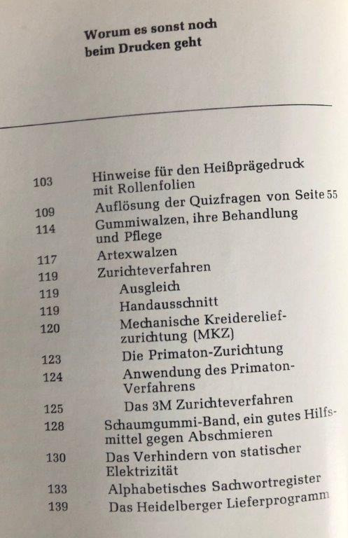 Heidelberg OHT Manual "Winke für den Maschinenmeister" (Hints for the Machine Operator) - Inbindmachine: afbeelding 3 Heidelberg OHT Manual "Winke für den Maschinenmeister" (Hints for the Machine Operator) - Inbindmachine: afbeelding 3