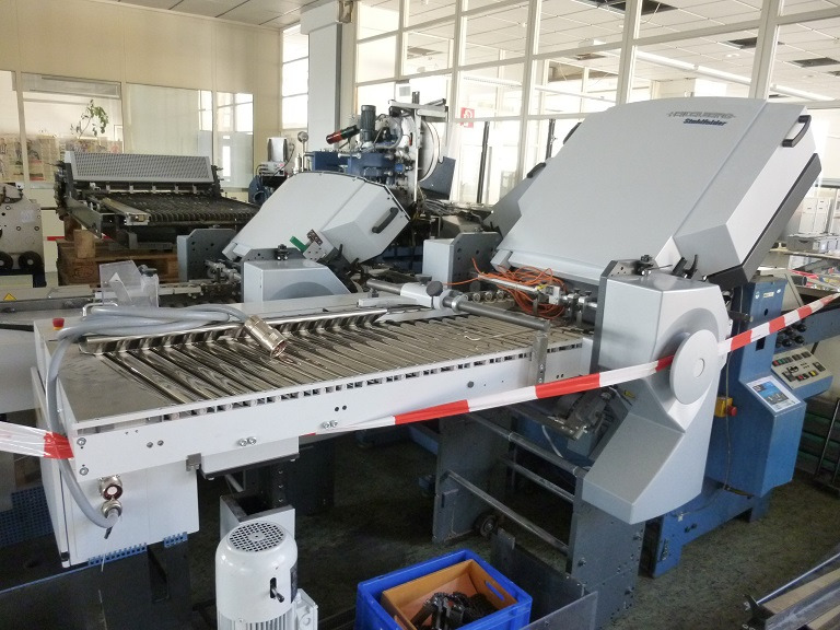 Heidelberg Stahlfolder PFH-82 pallet feeder with SSP-82 slitter shaft station - Vouwmachine: afbeelding 4 Heidelberg Stahlfolder PFH-82 pallet feeder with SSP-82 slitter shaft station - Vouwmachine: afbeelding 4