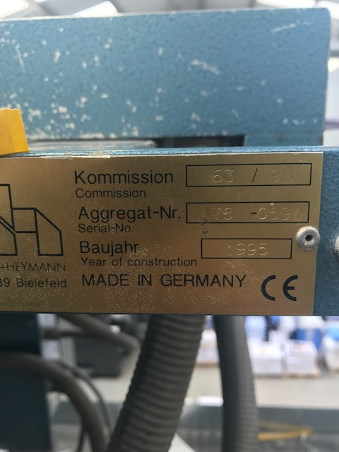 Herzog & Heymann Model KL 112-8-4-FBS - Vouwmachine: afbeelding 4 Herzog & Heymann Model KL 112-8-4-FBS - Vouwmachine: afbeelding 4