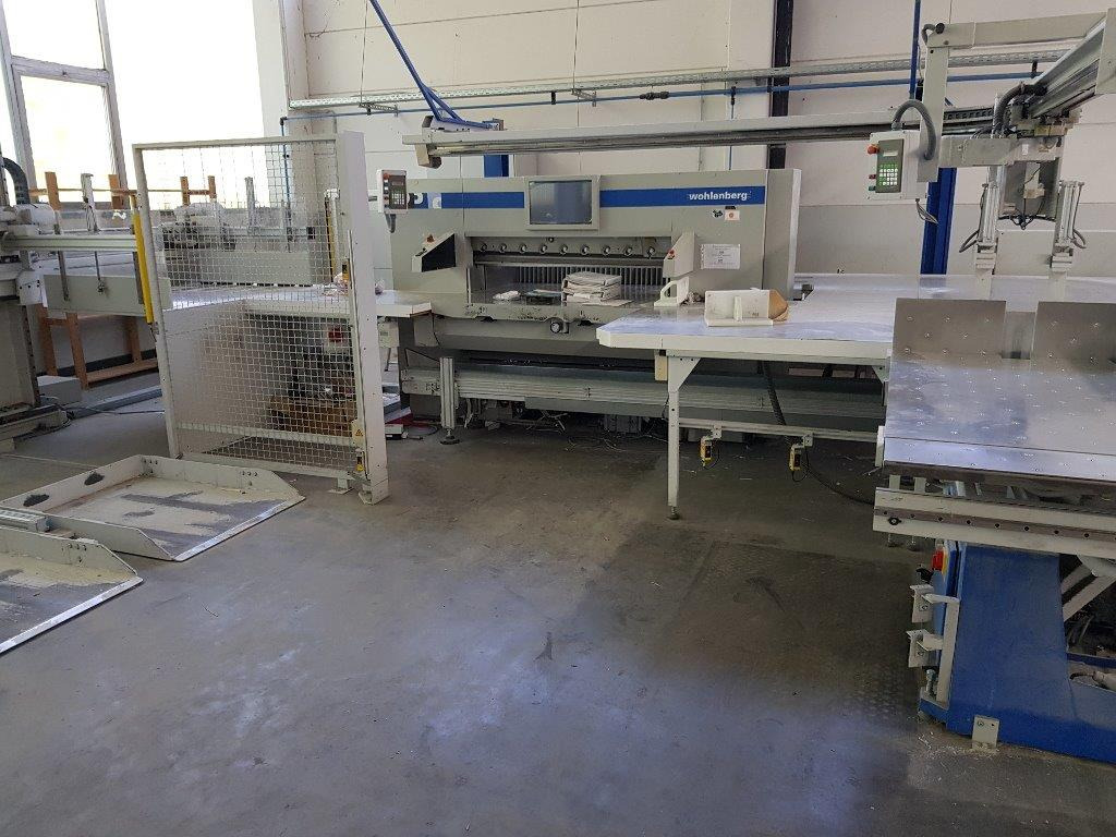 High performance cutting line Baumann Wohlenberg Perfecta 132 TS ASE LM - Papiersnijmachine: afbeelding 1 High performance cutting line Baumann Wohlenberg Perfecta 132 TS ASE LM - Papiersnijmachine: afbeelding 1