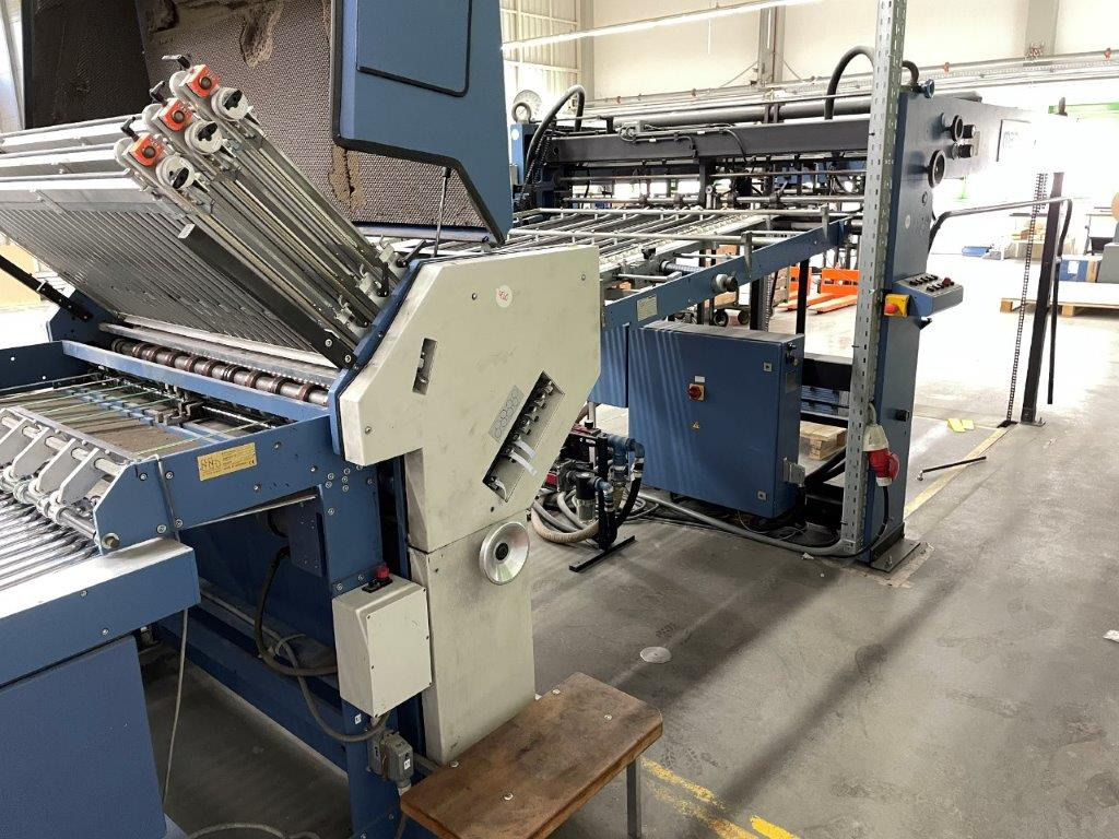 Large format Affischenfolder Herzog & Heymann M7-58.6 + M7.67-4 Mabeg feeder - Vouwmachine: afbeelding 2 Large format Affischenfolder Herzog & Heymann M7-58.6 + M7.67-4 Mabeg feeder - Vouwmachine: afbeelding 2