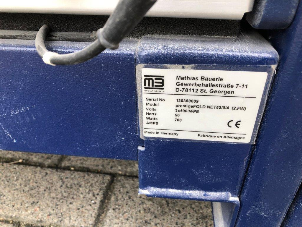 Mathias Bäuerle Prestige FoldNet 52-4-4-FSA-AM 52 buckle plate folding machine - Vouwmachine: afbeelding 5 Mathias Bäuerle Prestige FoldNet 52-4-4-FSA-AM 52 buckle plate folding machine - Vouwmachine: afbeelding 5