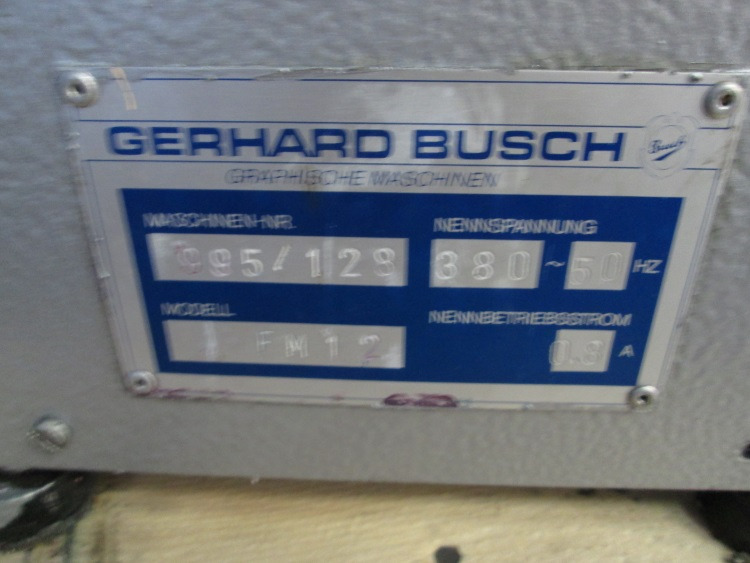 Paint mixer Busch FM 12 with 2 mixing containers - Drukmachine: afbeelding 5 Paint mixer Busch FM 12 with 2 mixing containers - Drukmachine: afbeelding 5