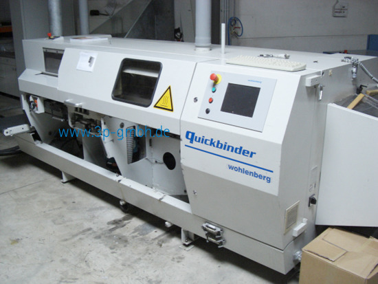 Perfect Binder WOHLENBERG QUICKBINDER with PUR and Gazingunit - Inbindmachine: afbeelding 1 Perfect Binder WOHLENBERG QUICKBINDER with PUR and Gazingunit - Inbindmachine: afbeelding 1