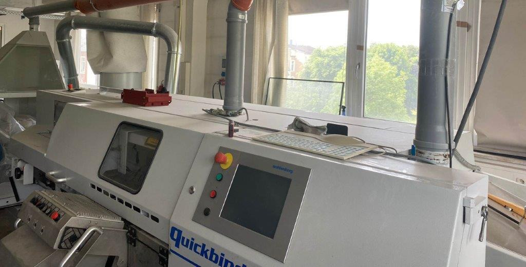 Perfect Binder Wohlenberg Quickbinder with Hotmelt, PUR and Gazing unit - Inbindmachine: afbeelding 3 Perfect Binder Wohlenberg Quickbinder with Hotmelt, PUR and Gazing unit - Inbindmachine: afbeelding 3